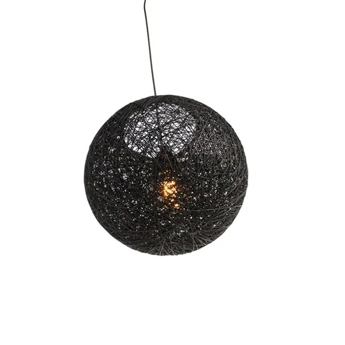 Hanglamp zwart 35 cm - Corda