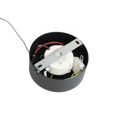 Hanglamp zwart 30 cm incl. LED 3-staps dimbaar - Lyani