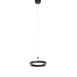 Hanglamp zwart 30 cm incl. LED 3-staps dimbaar - Lyani