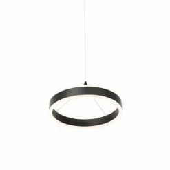 Hanglamp zwart 30 cm incl. LED 3-staps dimbaar - Lyani