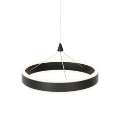 Hanglamp zwart 30 cm incl. LED 3-staps dimbaar - Lyani