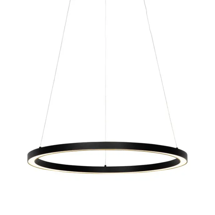 Hanglamp zwart 60 cm incl. LED 3-staps dimbaar - Girello