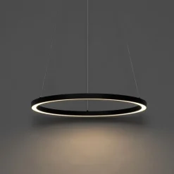 Hanglamp zwart 60 cm incl. LED 3-staps dimbaar - Girello
