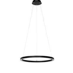 Hanglamp zwart 60 cm incl. LED 3-staps dimbaar - Girello