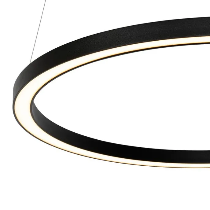 Hanglamp zwart 60 cm incl. LED 3-staps dimbaar - Girello
