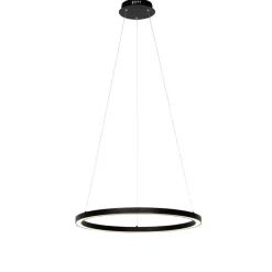 Hanglamp zwart 60 cm incl. LED 3-staps dimbaar - Girello