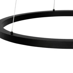 Hanglamp zwart 60 cm incl. LED 3-staps dimbaar - Girello