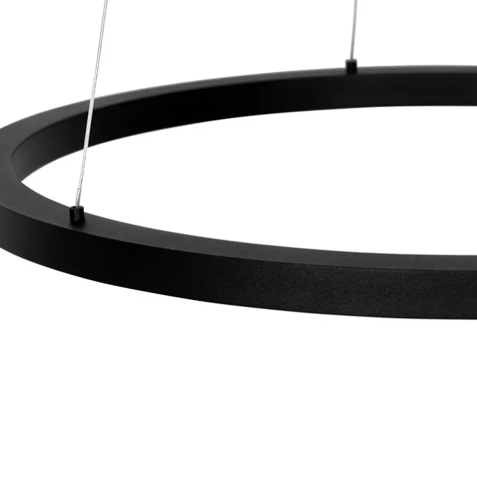 Hanglamp zwart 60 cm incl. LED 3-staps dimbaar - Girello