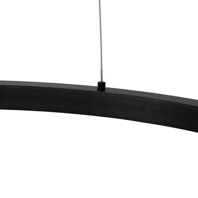 Hanglamp zwart 60 cm incl. LED 3-staps dimbaar - Girello