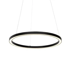 Hanglamp zwart 60 cm incl. LED 3-staps dimbaar - Girello