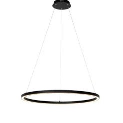 Hanglamp zwart 80 cm incl. LED 3-staps dimbaar - Girello