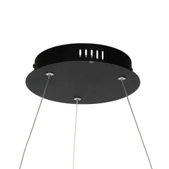 Hanglamp zwart 80 cm incl. LED 3-staps dimbaar - Girello