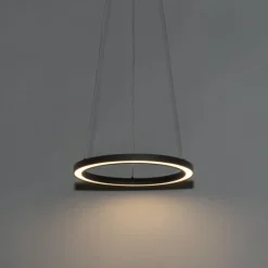 Hanglamp zwart 40cm incl. LED 3-staps dimbaar - Girello