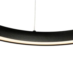 Hanglamp zwart 40cm incl. LED 3-staps dimbaar - Girello