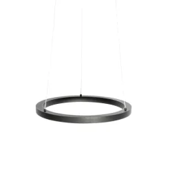 Hanglamp zwart 40cm incl. LED 3-staps dimbaar - Girello