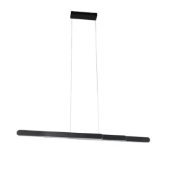 Hanglamp zwart incl. LED dimbaar in kelvin verstelbaar - Yipke