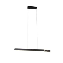 Hanglamp zwart incl. LED dimbaar in kelvin verstelbaar - Yipke