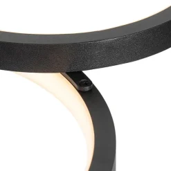 Hanglamp zwart incl. LED 3-staps dimbaar 3-lichts - Rondas