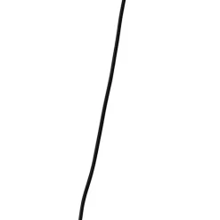 Hanglamp zwart 2-lichts incl. LED goud dimbaar - Cava Luxe