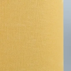 Hanglamp zwart met kap 35 cm geel verstelbaar - Blitz I