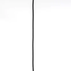 Hanglamp zwart met messing binnenkant 40 cm - Hoodi