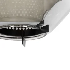 Hanglamp zwart met smoke glas 23 cm langwerpig 3-lichts - Kevin