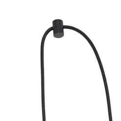 Hanglamp zwart voor railsysteem 1-fase - Iconic Cavalux