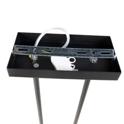 Hanglamp zwart zonder kap - Combi 3 Deluxe