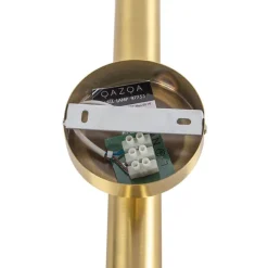 Hotel Chique wandlamp goud 2-lichts -Tubi