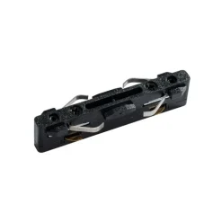 I-Koppelstuk rail zwart 1-fase - Slimline