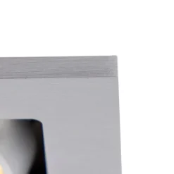 Inbouwspot aluminium rechthoekig 2-lichts - Qure