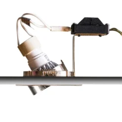 Inbouwspot kantelbaar staal vierkant - Edu