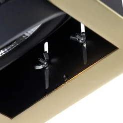 Inbouwspot messing verstelbaar 2-lichts - Oneon