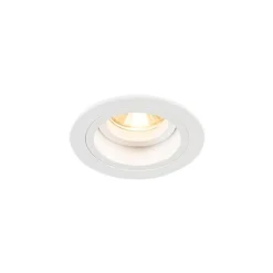 Inbouwspot rond wit draai- en kantelbaar - Chuck