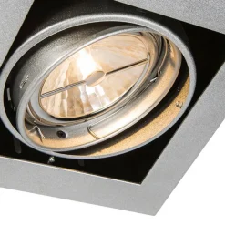 Inbouwspot staal AR111 verstelbaar - Oneon