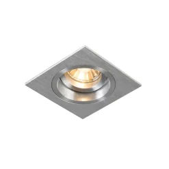 Inbouwspot vierkant aluminium draai- en kantelbaar - Chuck