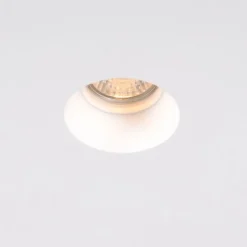 Inbouwspot wit 13 cm rond - Gypsy Stucco