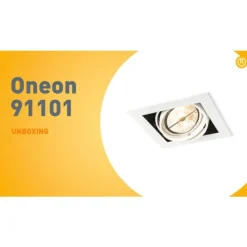 Inbouwspot wit AR111 verstelbaar - Oneon