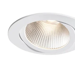 Inbouwspot wit 9,5cm incl. LED 1300 lm dimbaar IP65 - Gaius