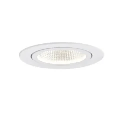 Inbouwspot wit 9,5cm incl. LED 1300 lm dimbaar IP23 - Gaius