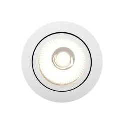 Inbouwspot wit 9,5cm incl. LED 1300 lm dimbaar IP23 - Gaius