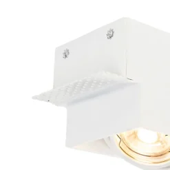 Inbouwspot wit draai- en kantelbaar trimless 3-lichts - Oneon