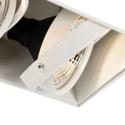 Inbouwspot wit GU10 AR70 trimless 2-lichts - Oneon