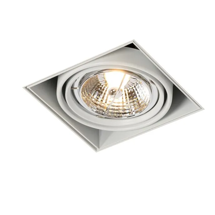 Inbouwspot wit GU10 AR70 trimless - Oneon