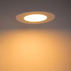 Inbouwspot wit incl. LED dim to warm 7W IP65 - Blanca