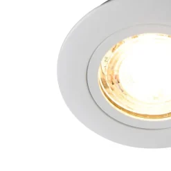 Inbouwspot wit incl. LED 3-staps dimbaar IP44 - Ulo