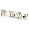 Inbouwspot witAR111 trimless 3-lichts - Oneon