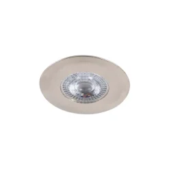 Inbouwspot zilver incl. LED 3-staps dimbaar IP44 - Ulo