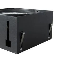 Inbouwspot zwart AR111 draai- en kantelbaar trimless - Oneon