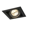 Inbouwspot zwart AR111 verstelbaar - Oneon